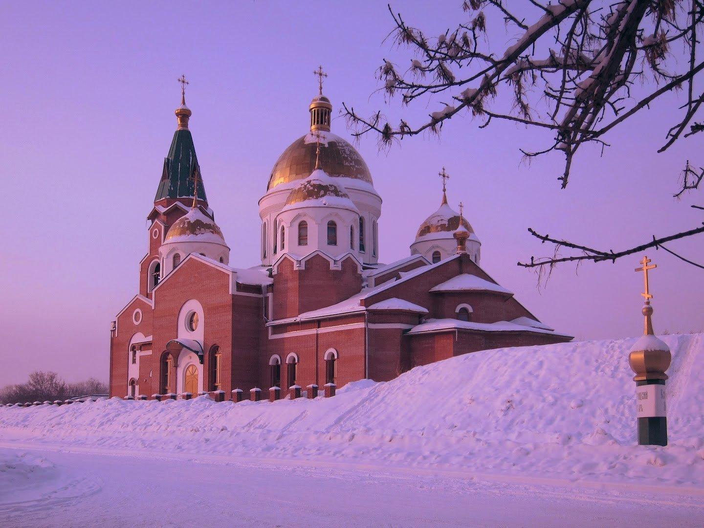 Храм Андрея Первозванного Лесосибирск